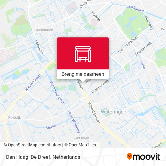 Den Haag, De Dreef kaart