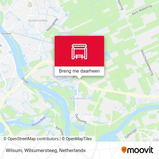 Wilsum, Wilsumersteeg kaart