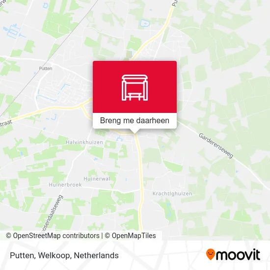 Putten, Welkoop kaart