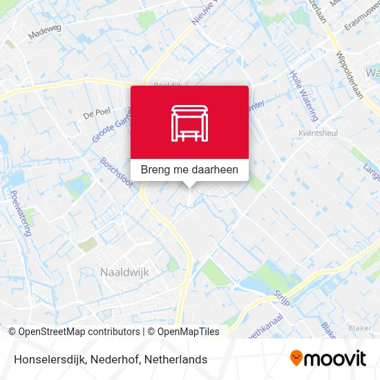 Honselersdijk, Nederhof kaart
