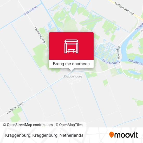 Kraggenburg, Kraggenburg kaart