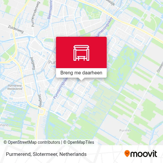 Purmerend, Slotermeer kaart