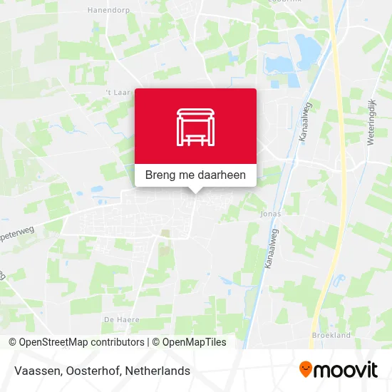 Vaassen, Oosterhof kaart
