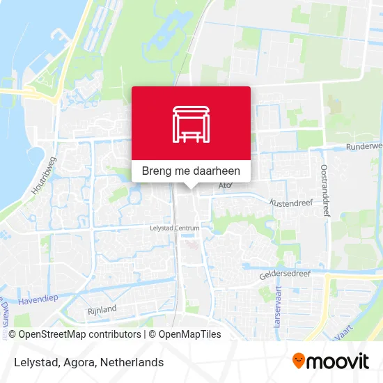 Lelystad, Agora kaart