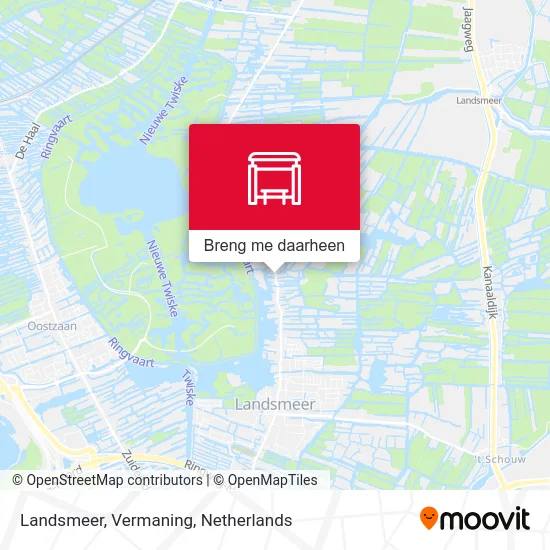Landsmeer, Vermaning kaart