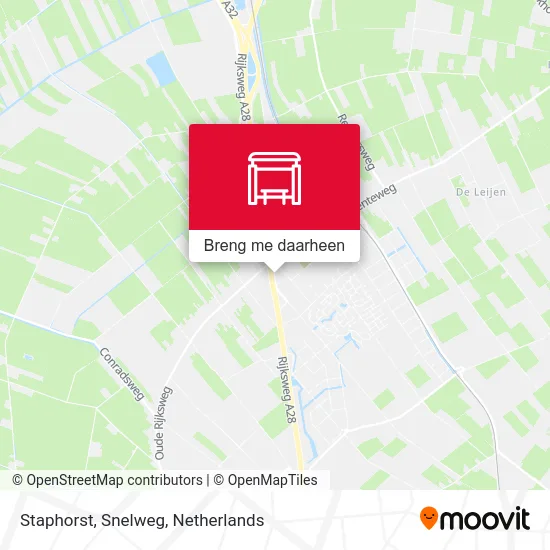 Staphorst, Snelweg kaart