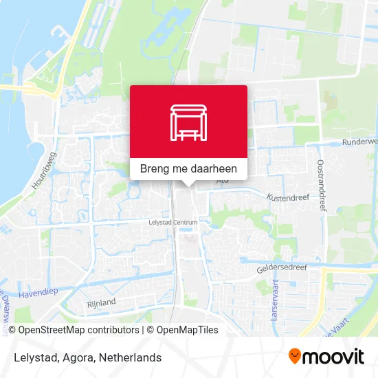 Lelystad, Agora kaart