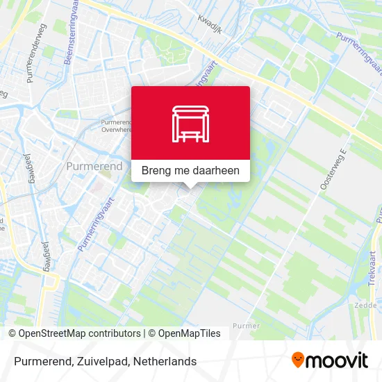 Purmerend, Zuivelpad kaart