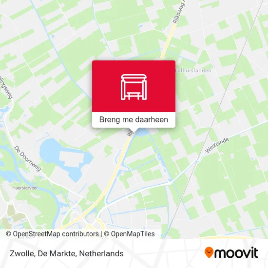 Zwolle, De Markte kaart