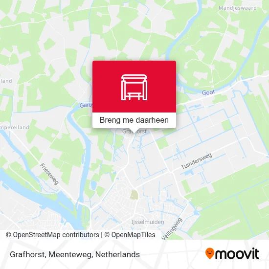 Grafhorst, Meenteweg kaart
