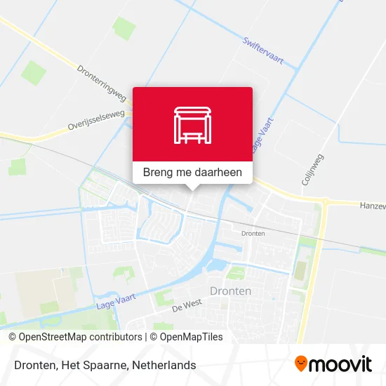 Dronten, Het Spaarne kaart