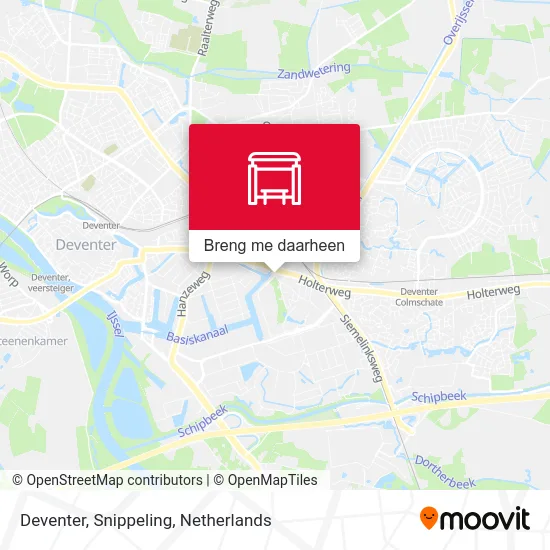 Deventer, Snippeling kaart