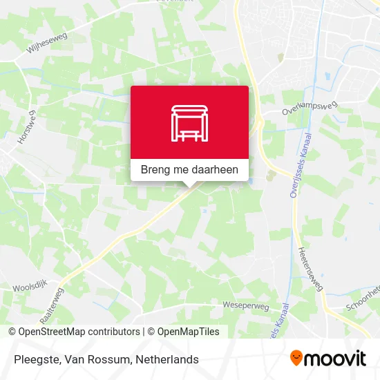 Pleegste, Van Rossum kaart