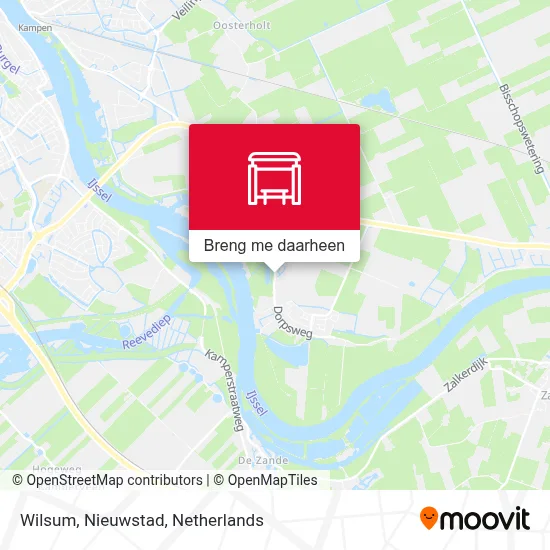 Wilsum, Nieuwstad kaart