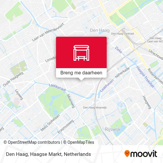 Den Haag, Haagse Markt kaart