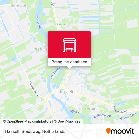 Hasselt, Stadsweg kaart