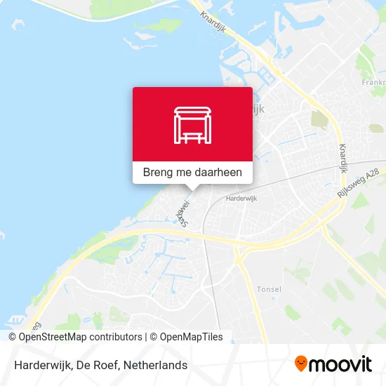 Harderwijk, De Roef kaart