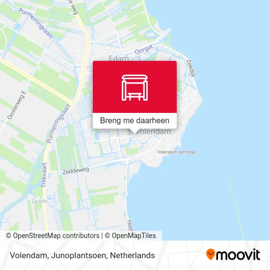Volendam, Junoplantsoen kaart