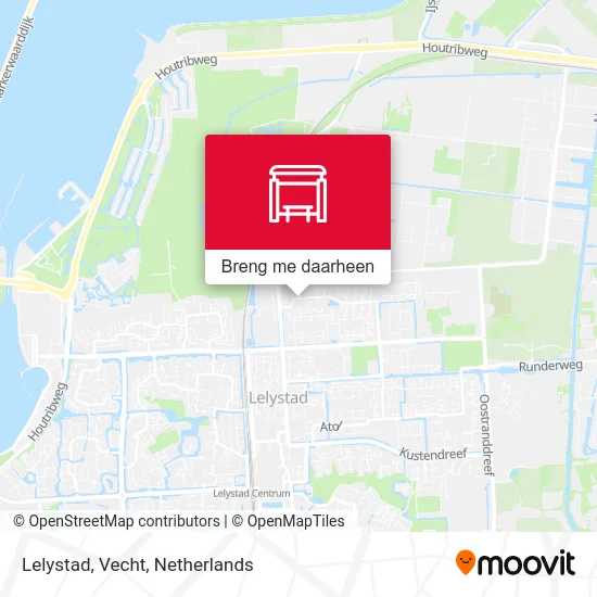 Lelystad, Vecht kaart