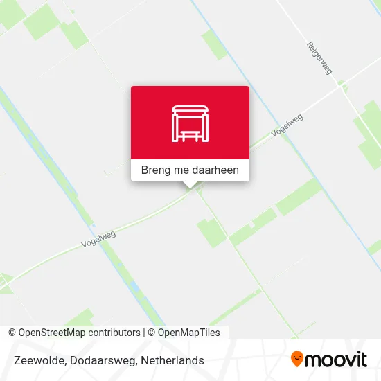 Zeewolde, Dodaarsweg kaart