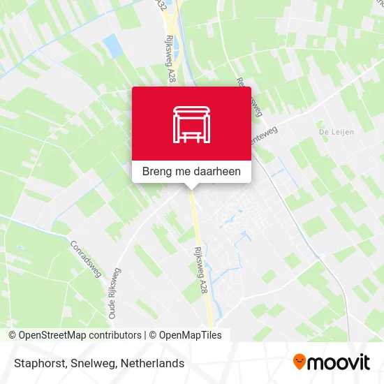 Staphorst, Snelweg kaart