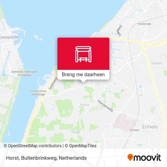 Horst, Buitenbrinkweg kaart