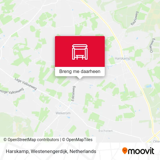 Harskamp, Westenengerdijk kaart