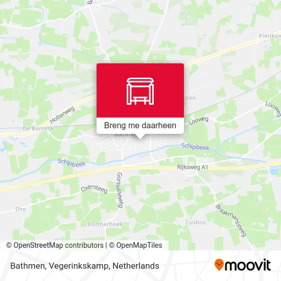 Bathmen, Vegerinkskamp kaart