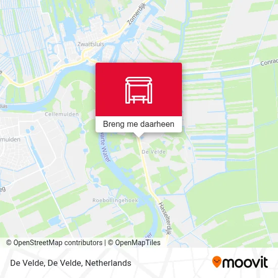 De Velde, De Velde kaart