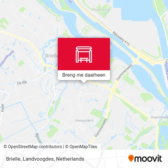 Brielle, Landvoogdes kaart