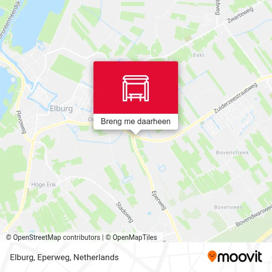 Elburg, Eperweg kaart