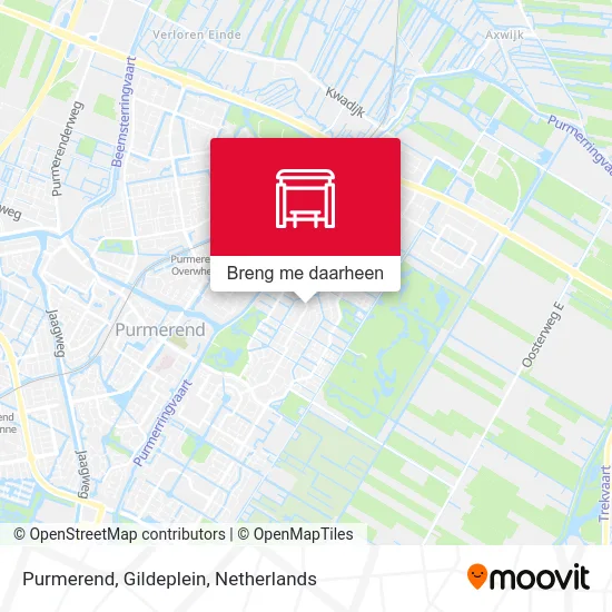Purmerend, Gildeplein kaart