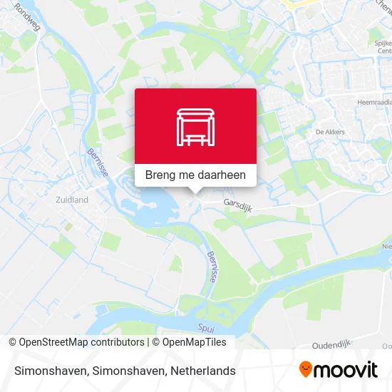 Simonshaven, Simonshaven kaart
