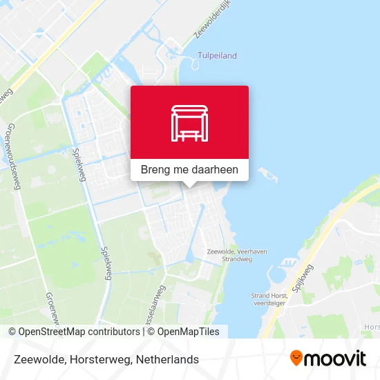 Zeewolde, Horsterweg kaart