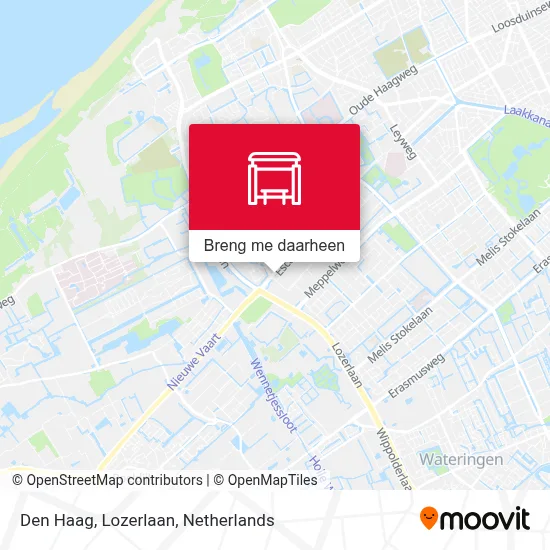 Den Haag, Lozerlaan kaart