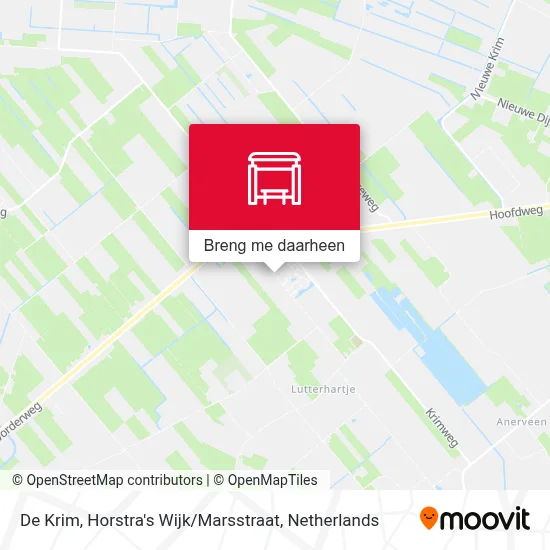 De Krim, Horstra's Wijk / Marsstraat kaart