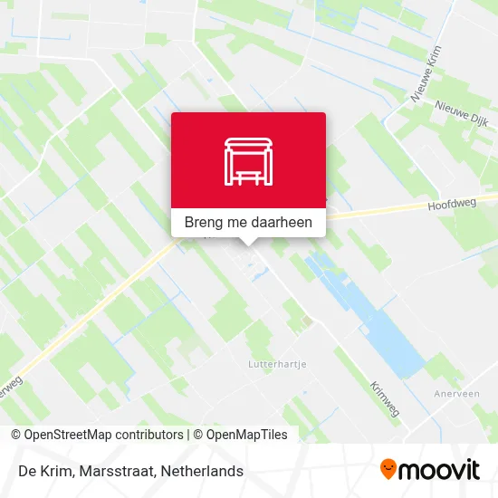 De Krim, Marsstraat kaart