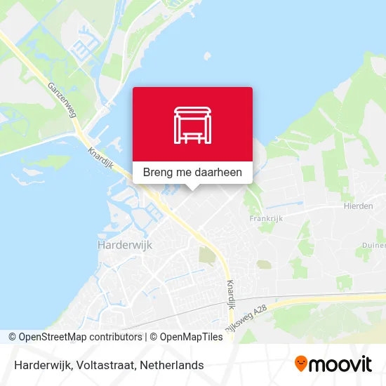Harderwijk, Voltastraat kaart