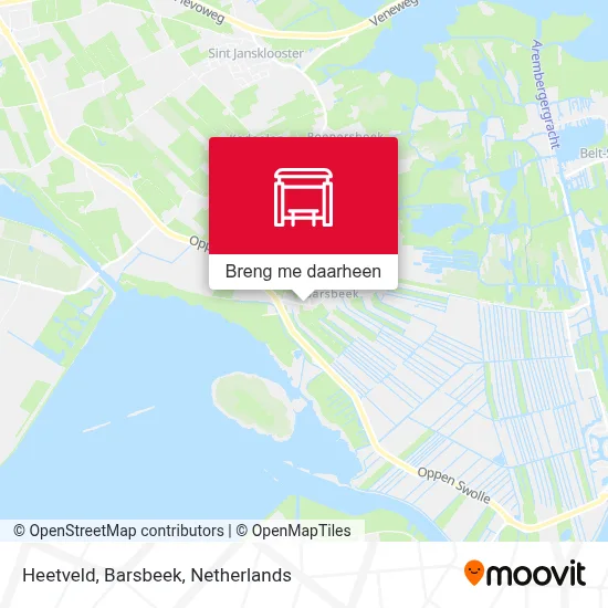 Heetveld, Barsbeek kaart