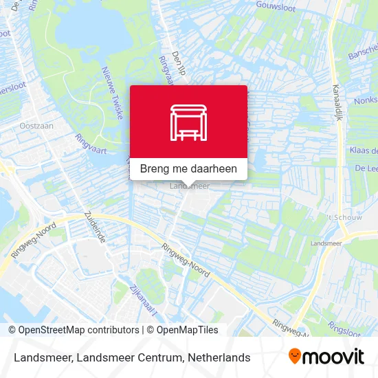 Landsmeer, Landsmeer Centrum kaart