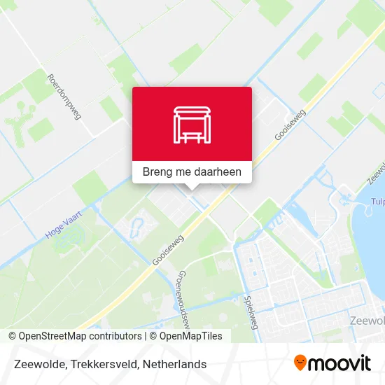 Zeewolde, Trekkersveld kaart