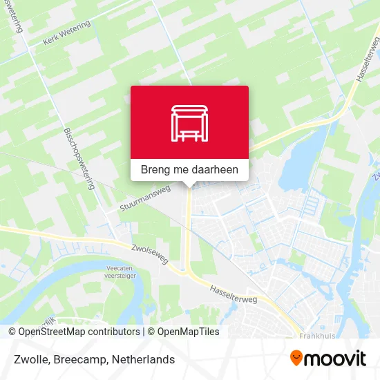 Zwolle, Breecamp kaart