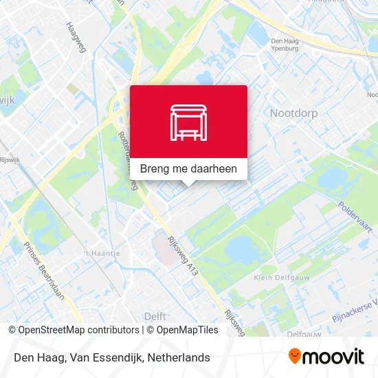 Den Haag, Van Essendijk kaart