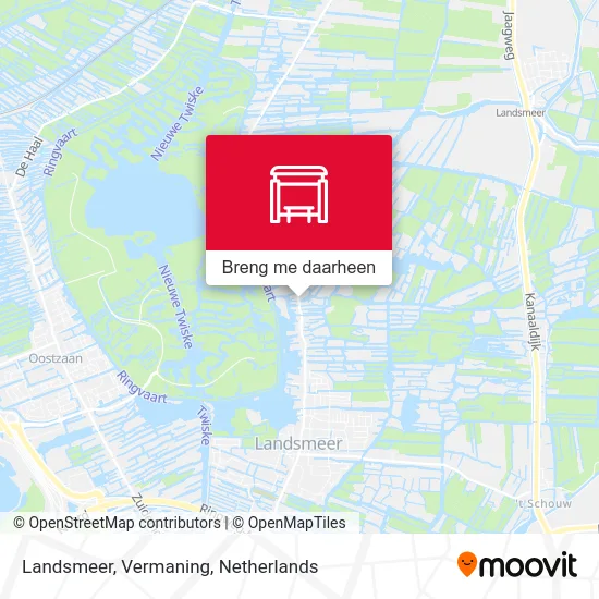 Landsmeer, Vermaning kaart