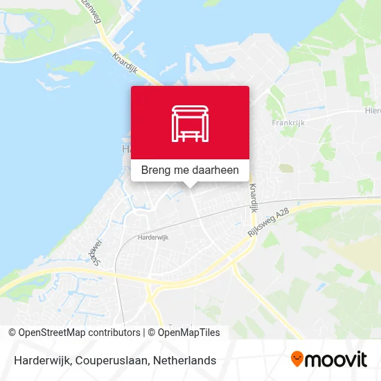 Harderwijk, Couperuslaan kaart