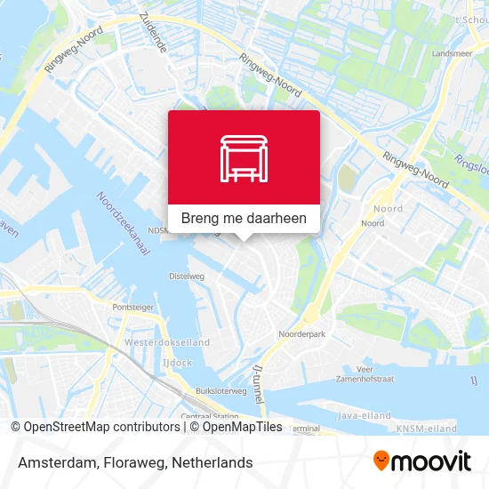 Amsterdam, Floraweg kaart