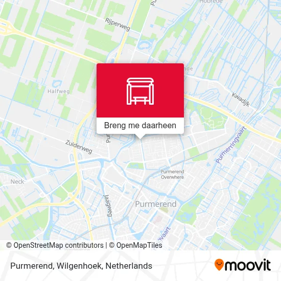Purmerend, Wilgenhoek kaart