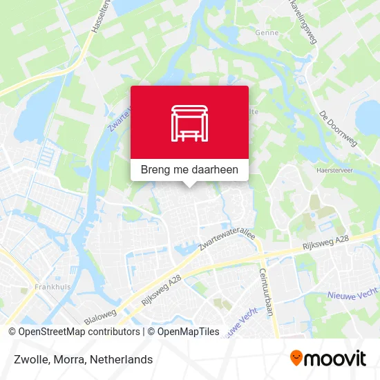 Zwolle, Morra kaart