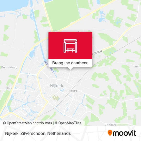 Nijkerk, Zilverschoon kaart