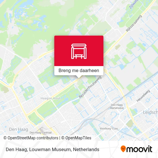 Den Haag, Louwman Museum kaart